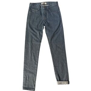 Naked Famous Denim Super Skinny Guy RecycleFiber Selvedge Jeans Size 28